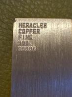 1 kilogram koper - .999 Heracles. (Zonder Minimumprijs)