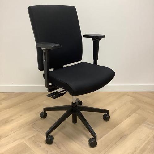 Tweedehands Dauphin Ergo- bureaustoel, Zwart, Huis en Inrichting, Bureaustoelen, Bureaustoel, Zwart, Gebruikt, Ergonomisch