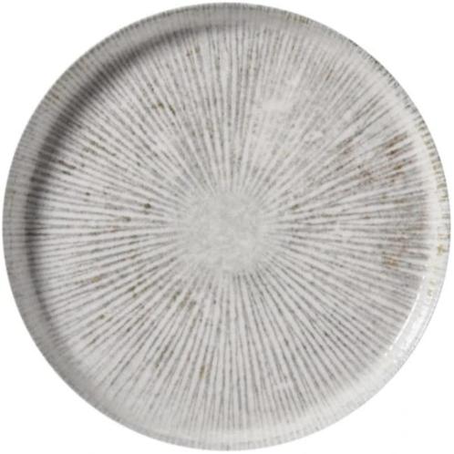 Borden | STRIPES | Porselein | Lichtgrijs | 12 Stuks |, Zakelijke goederen, Horeca | Keukenapparatuur, Nieuw in verpakking, Verzenden