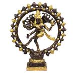 Beeld Shiva Nataraj Groot - Messing, Sport en Fitness, Nieuw, Ophalen of Verzenden