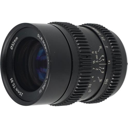 SLR Magic HyperPrime CINE III 25mm T0.95 MFT | Tweedehands, Audio, Tv en Foto, Foto | Lenzen en Objectieven, Zo goed als nieuw
