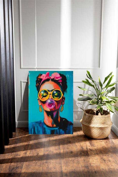 Andrea Di Martino ANDSAL 1991 - Frida Bubblegum Street Pop, Antiek en Kunst, Kunst | Tekeningen en Fotografie
