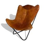 Fauteuil - chaise papillon - Cuir, Métal - Chaise papillon