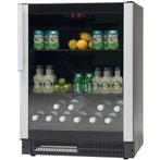 Koelkast | 164L | Zwart | +2°C/+10°C | Geforceerd |, Verzenden, Nieuw in verpakking