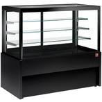 Koelvitrine | 550L | Zwart | +2°C/+6°C | 4 Schappen |, Verzenden