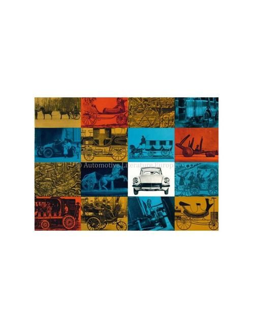 1958 CITROEN DS 19 / ID 19 BROCHURE NEDERLANDS, Boeken, Auto's | Folders en Tijdschriften