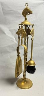 onbekend - Openhaard accessoire (5) - Gegoten messing -, Antiek en Kunst, Curiosa en Brocante
