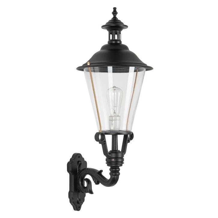 Buitenverlichting wand rond Wandlamp Elburg M Mat Zwart, Tuin en Terras, Buitenverlichting, Verzenden