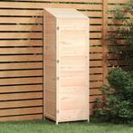 vidaXL Tuinschuur 55x52x174,5 cm massief vurenhout, Tuin en Terras, Verzenden, Nieuw