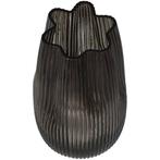 Vase - Verre - bruine vaas, Antiek en Kunst