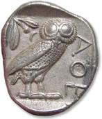 Attica, Athene. Tetradrachm 454-404 B.C. - beautiful high, Timbres & Monnaies, Monnaies | Europe | Monnaies non-euro