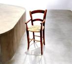 Kruk - Hout, stro - Houten kinderstoel, Antiek en Kunst