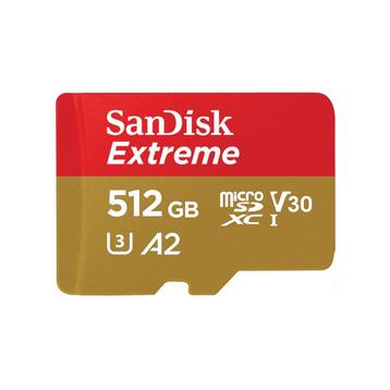 SanDisk Extreme MicroSDXC Class 10-512GB (Diversen) NIEUW beschikbaar voor biedingen