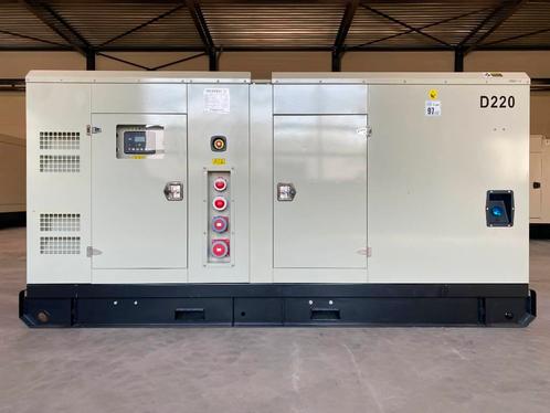 Doosan P086TI - 220 kVA Generator - DPX-19852, Zakelijke goederen, Machines en Bouw | Aggregaten, Ophalen of Verzenden