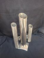 Vaas - Staal, Verchroomd - Space Age jaren 70 inox