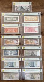 Wereld. - 13 banknotes - various dates (Zonder minimumprijs)