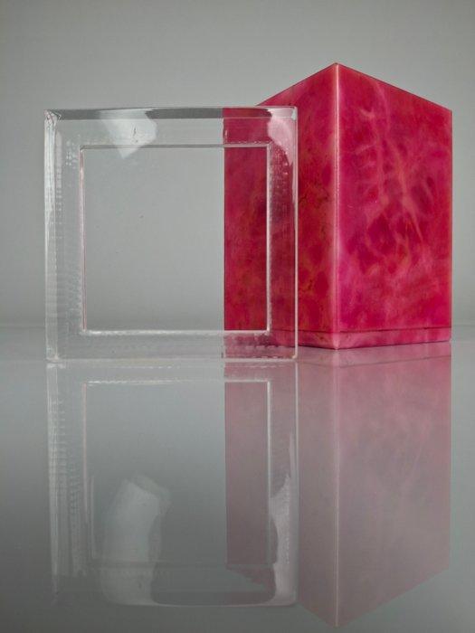 Sieradendoos - natuursteen mineraal lucide - Mid century, Antiek en Kunst, Curiosa en Brocante