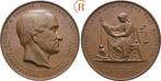 Brons medaille 1856 Hamburg Stadt:, Timbres & Monnaies, Pièces & Médailles, Verzenden