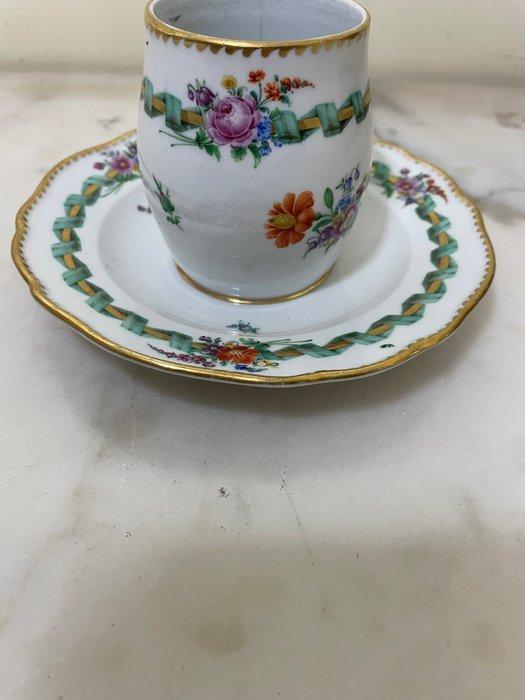 Meissen - 1815-1924 - Mostardiera - Senza prezzo di riserva, Antiek en Kunst, Antiek | Glaswerk en Kristal