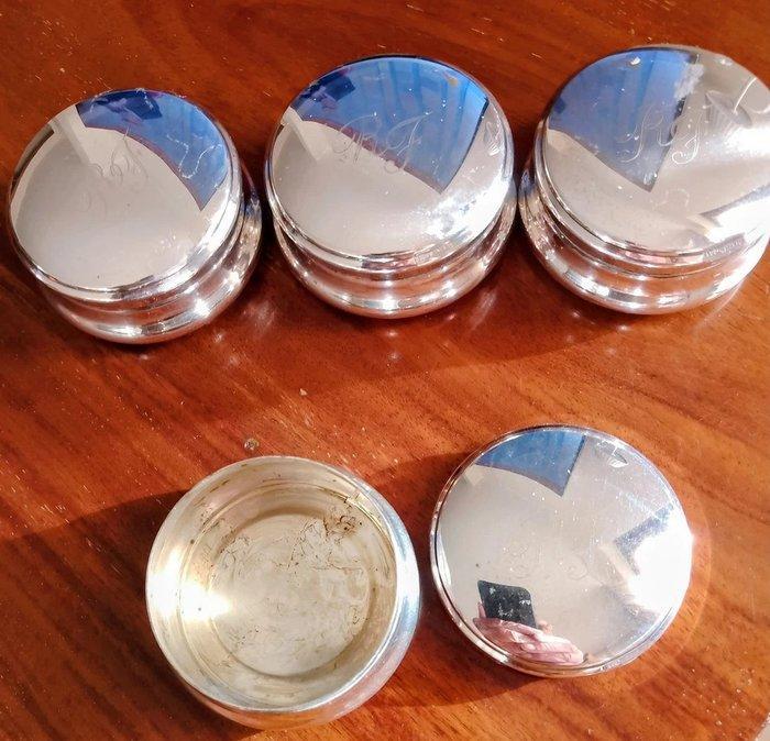 Zout- en pepervaatjes - Zilver, Antiek en Kunst, Antiek | Zilver en Goud