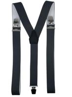 XXL Grijze bretels met extra sterke brede clips (3 clips), Vêtements | Hommes, Ceintures, Verzenden