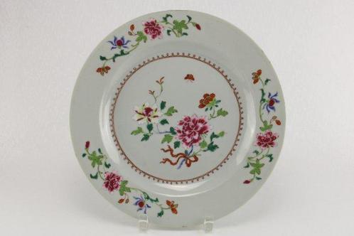 Assiette (5) - Porcelaine - Deux assiettes, trois, Antiek en Kunst, Antiek | Overige Antiek