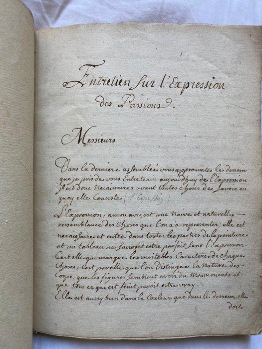 [Anonyme] / Charles le Brun - [manuscrit] Copie remaniée, Verzamelen, Film en Tv