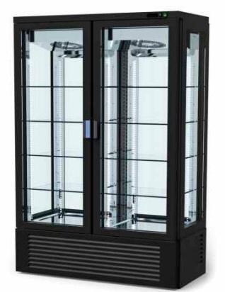 Rijpingskast | 1400L | RVS + Glazen Deur | Zwart |, Zakelijke goederen, Horeca | Keukenapparatuur, Nieuw in verpakking, Verzenden