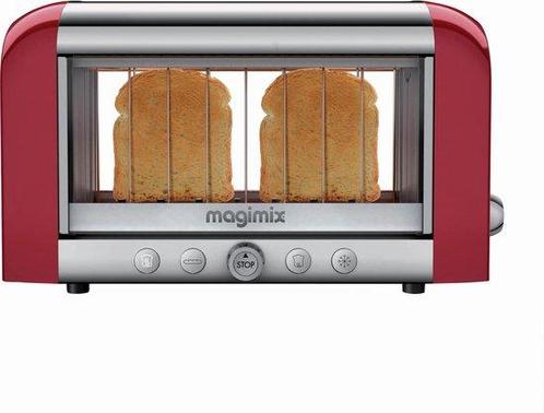 Tweedekans | Magimix Vision Toaster - Rood - zichtbaar, Doe-het-zelf en Bouw, Verwarming en Radiatoren, Ophalen of Verzenden
