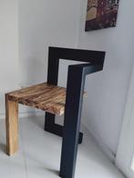 Labriola Domenico - Stoel - Olijf- en kersenhout zwart