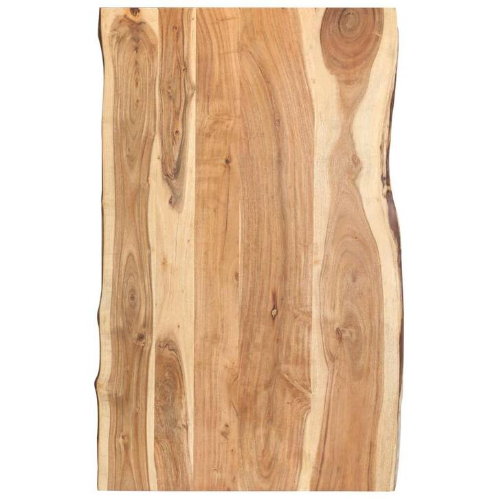 Tafelblad Acacia 100x60cm - Retour Deal - 50% Korting!, Huis en Inrichting, Tafelonderdelen, 50 tot 100 cm, Tafelblad, 100 tot 150 cm