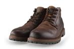 Nelson Veterboots in maat 44 Bruin | 5% extra korting, Kleding | Heren, Schoenen, Bruin, Verzenden, Boots, Gedragen