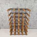 Wijnrek - Gegalvaniseerd - Wijnrek, Hout, Metaal