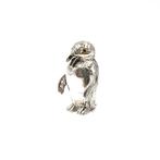 Miniatuur figuur - Pinguin - .925 zilver, Antiek en Kunst