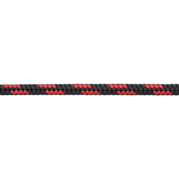 6mm x 50m UHMWPE Lijn met Mantel 1200kg Zwart-Rood, Watersport en Boten, Accessoires en Onderhoud, Nieuw, Ophalen of Verzenden