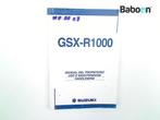 Livret dinstructions Suzuki GSX R 1000 2003-2004 (GSXR1000, Motoren, Nieuw