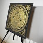 Painting of Tibetan Tradition - Mandala Kalachakra - Wheel, Antiek en Kunst