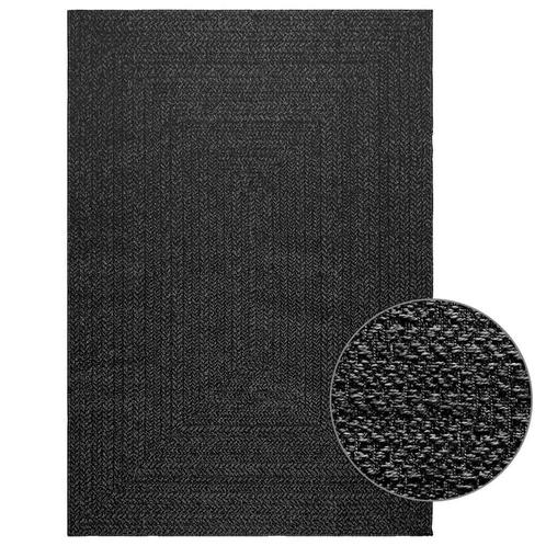 vidaXL Vloerkleed ZIZUR binnen en buiten 140x200cm jute look, Huis en Inrichting, Stoffering | Tapijten en Vloerkleden, Nieuw