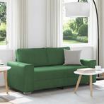 vidaXL Loveseat Sofa Donkergroen 140 cm Corduroy Stof, Verzenden, Nieuw