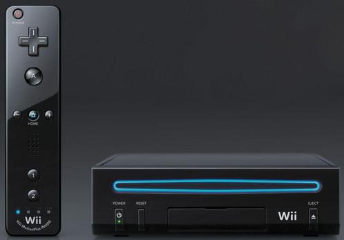 Nintendo Wii Family Edition Zwart-Incl. MotionPlus (Wii), Games en Spelcomputers, Spelcomputers | Nintendo Wii, Ophalen of Verzenden