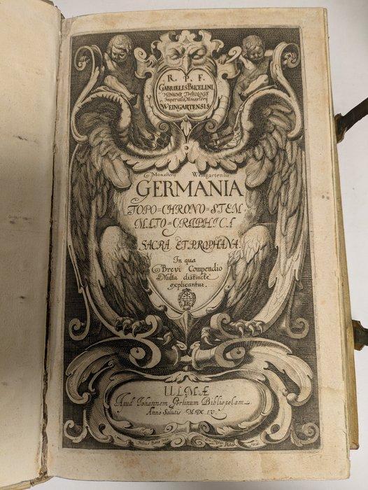 Gabriel Bucelin - Germania Topo-Chrono-Stemmato-Graphica, Antiek en Kunst, Antiek | Boeken en Manuscripten
