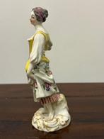 Meissen - Beeldje - Contadina - Porselein, Antiek en Kunst
