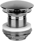 Bieden: Gessi sink plug stainless steel chrome -, Ophalen of Verzenden, Nieuw