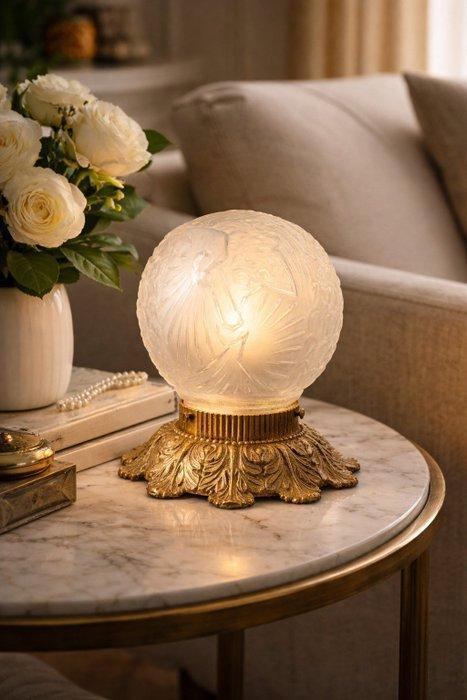 Muller Frères - Muller freres - Lamp - Verguld brons - Art, Antiek en Kunst, Kunst | Designobjecten