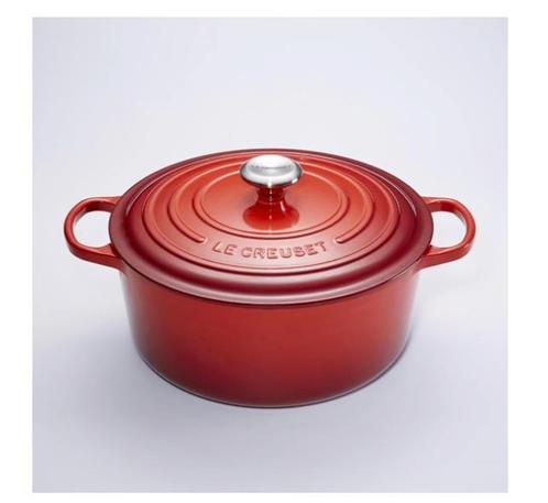 Le Creuset Braadpan Signature Kersenrood – Ø 28 cm / 6,7, Elektronische apparatuur, Keukenmixers, Verzenden