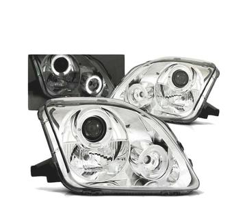 PHARES POUR HONDA PRELUDE 97-01 ANGEL EYES CHROMÉ, Verzenden