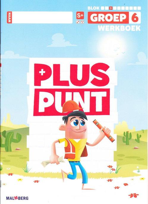 Pluspunt versie 4 Werkboek blok 3 groep 6 S plus (per stuk), Livres, Livres scolaires, Envoi