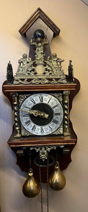 Zaandam/Zaanse klok - Hout - 1960-1970, Antiek en Kunst, Antiek | Klokken