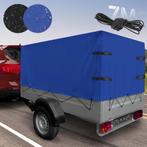 Aanhanger afdekzeil - 207x115x90 cm - Blauw - Jago®, Auto diversen, Aanhangwagen-onderdelen, Verzenden, Nieuw