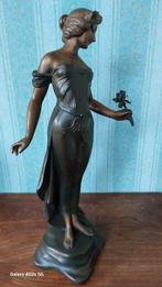 apres Aristide de Ranieri (1865 - 1954) - Statue, Jeunesse -, Antiquités & Art